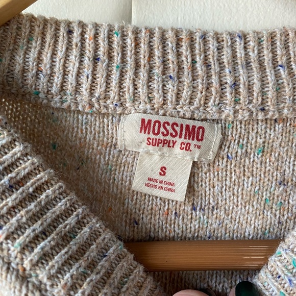 Mossimo Supply Co. Knitted Cable knit Pattern Sweater Small - Picture 3 of 6